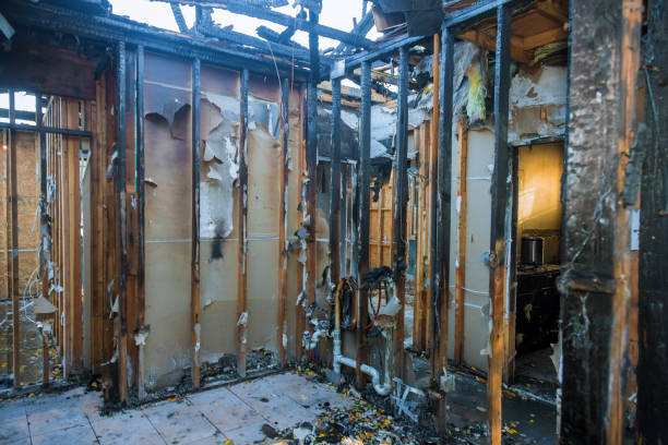Professional Soot Cleanup technician working in Delaware, OH